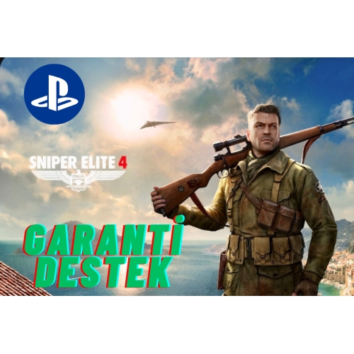  SNİPER ELİTE 4 PS4-PS5 - SÜRESİZ GARANTİ